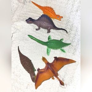 Various mini dinosaur figures for kids in pretty good condition